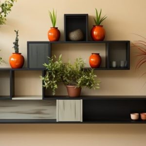 Kệ – giá trang trí phòng khách